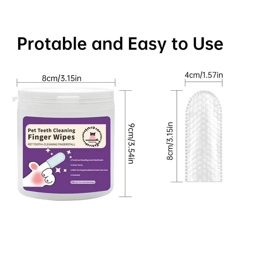Gentle Enzyme Wipes for Dogs